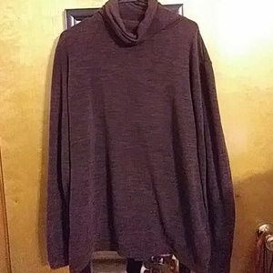 Brown Turtle-neck Sweater